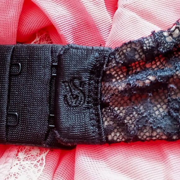 🌹Victoria's Secret Body by Victoria Sexy Black & Nude Bra w/Lace Detail 36D🌹 - Picture 11 of 13